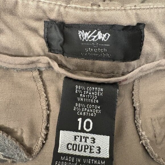 Mossimo Size 10 Fit 3 Shorts Brown - Picture 6 of 7